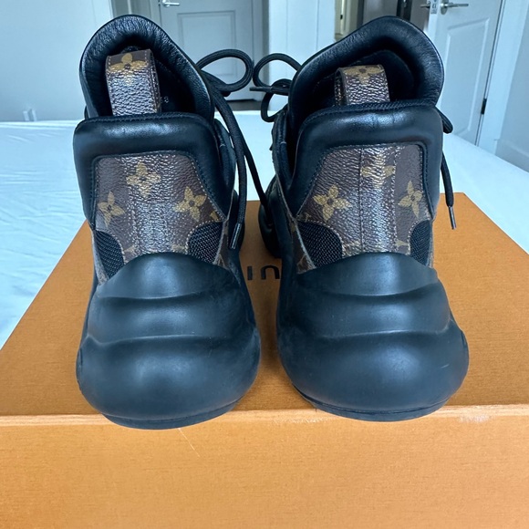 Authentic Louis Vuitton High Archlite Sneakers - Picture 9 of 10